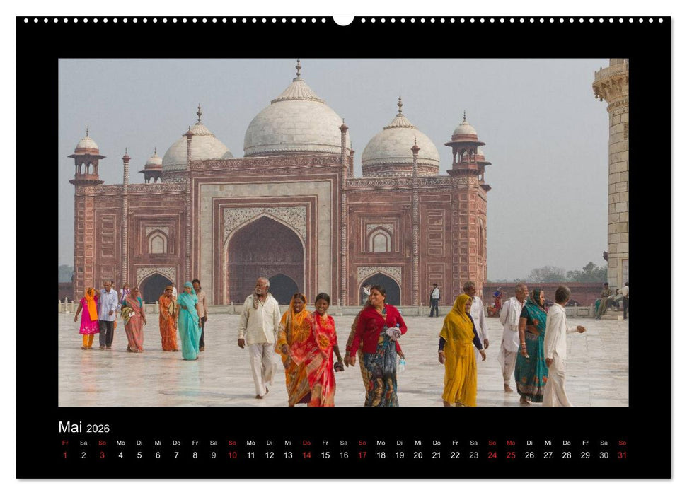 Taj Mahal (CALVENDO Wandkalender 2026)