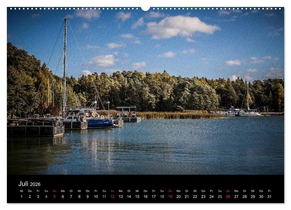 Finnland Schärenmeer (CALVENDO Premium Wandkalender 2026)