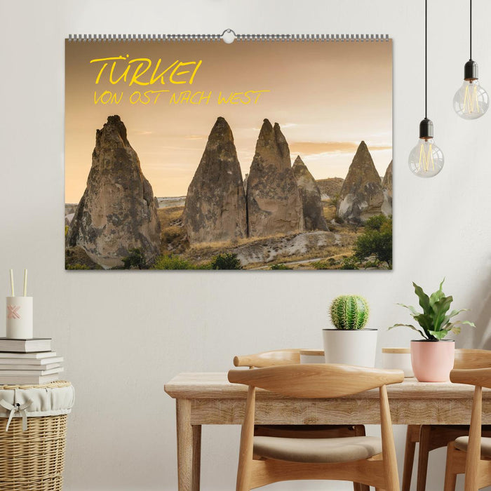 Türkei - von Ost nach West (CALVENDO Wandkalender 2026)