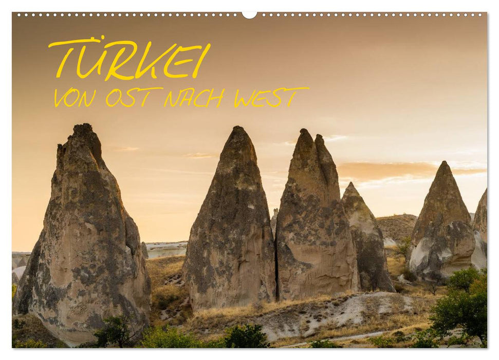 Türkei - von Ost nach West (CALVENDO Wandkalender 2026)