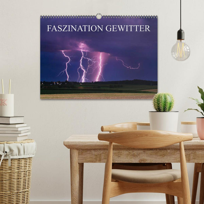 Faszination Gewitter (CALVENDO Wandkalender 2026)