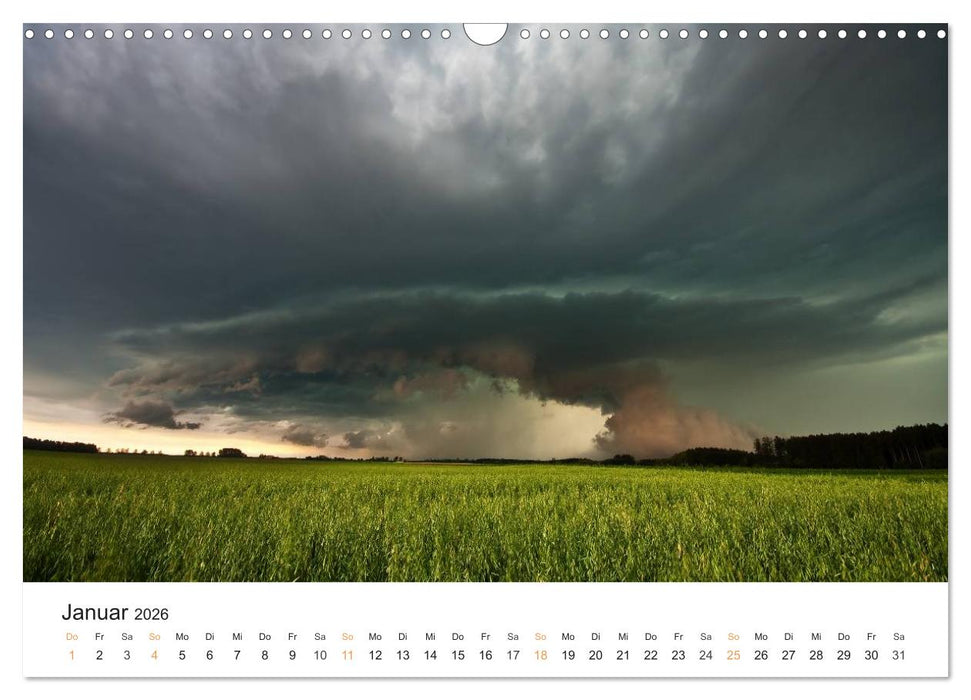 Faszination Gewitter (CALVENDO Wandkalender 2026)