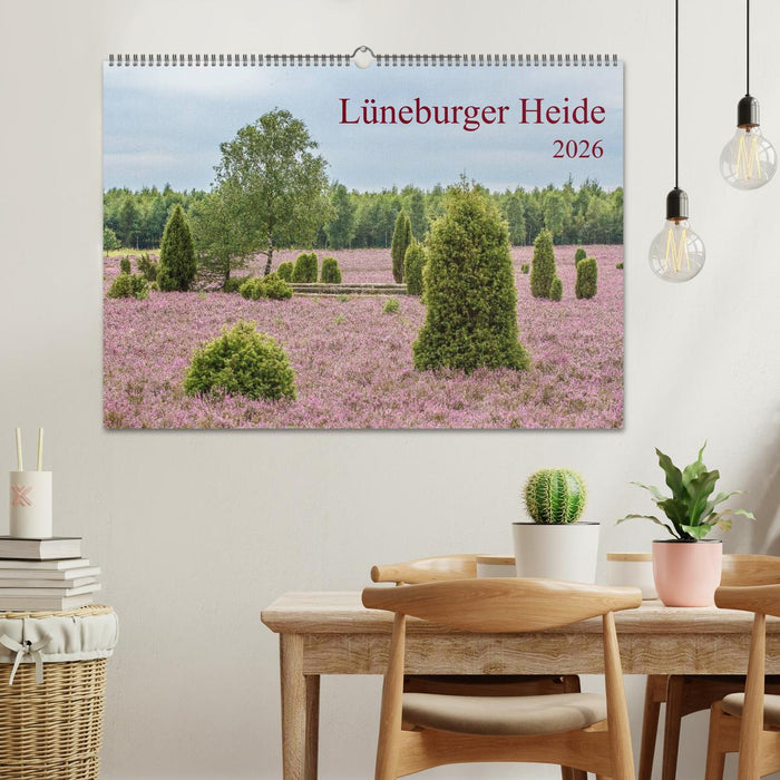 Lüneburger Heide (CALVENDO Wandkalender 2026)