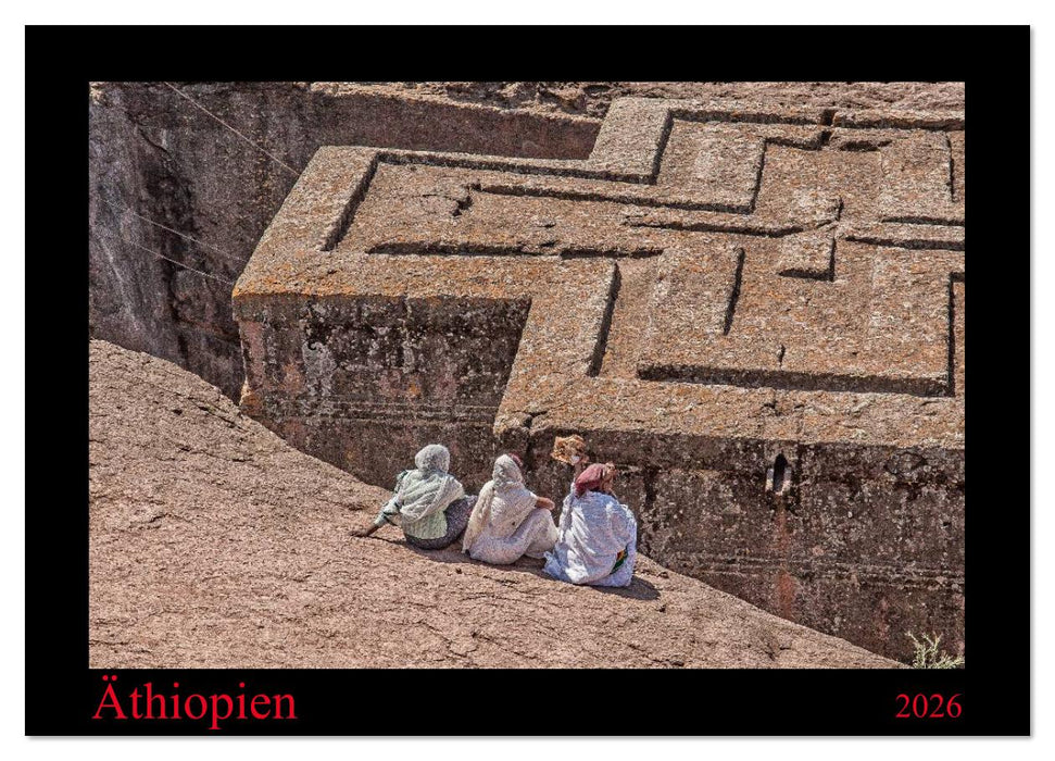 Äthiopien (CALVENDO Wandkalender 2026)