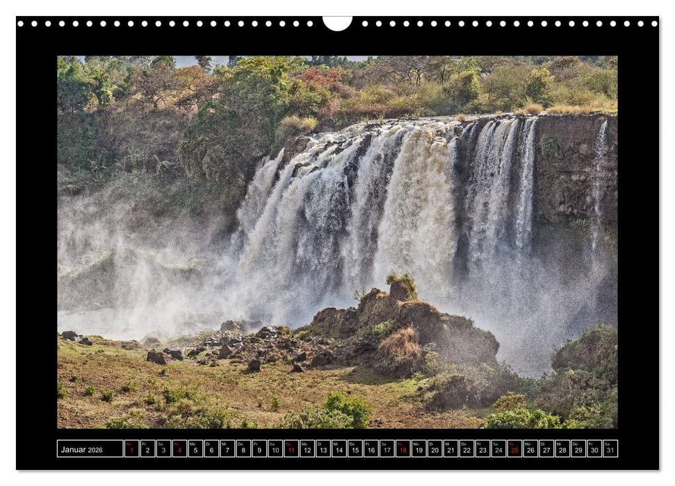 Äthiopien (CALVENDO Wandkalender 2026)
