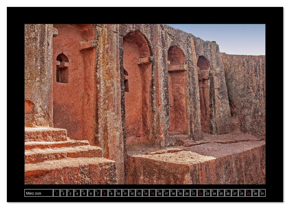 Äthiopien (CALVENDO Wandkalender 2026)