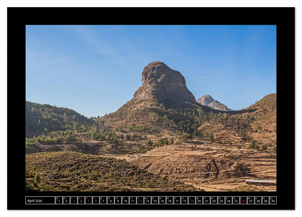 Äthiopien (CALVENDO Wandkalender 2026)