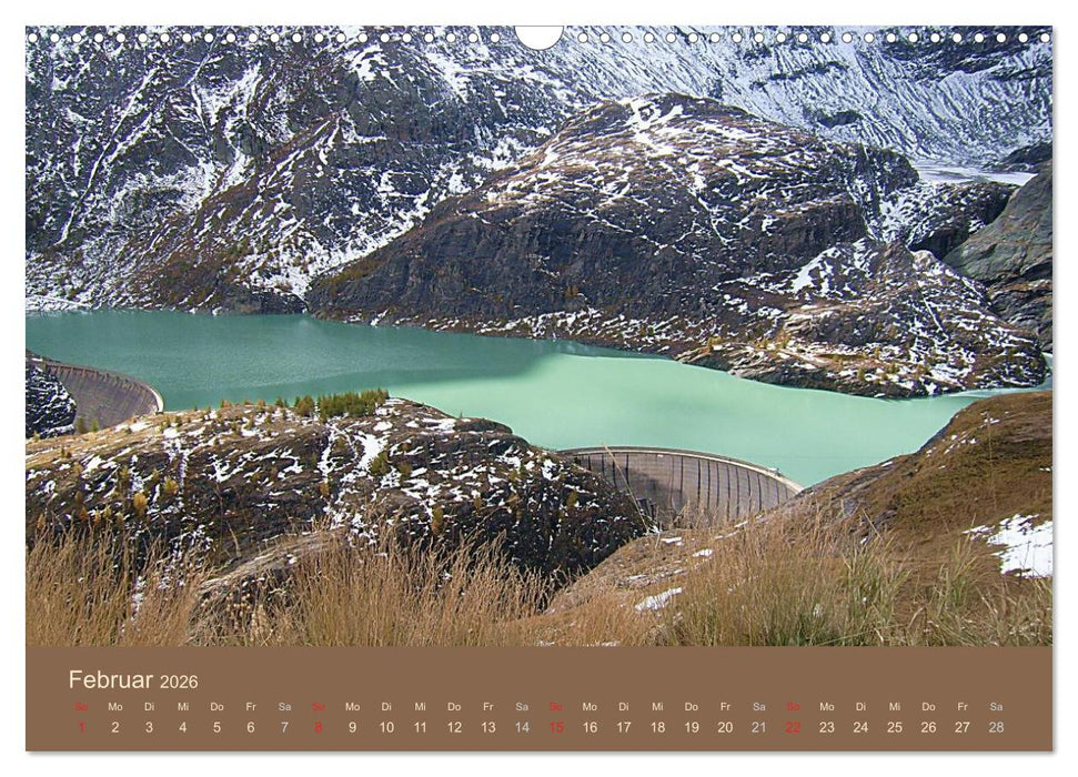 Bergseen - Juwelen der Berge (CALVENDO Wandkalender 2026)