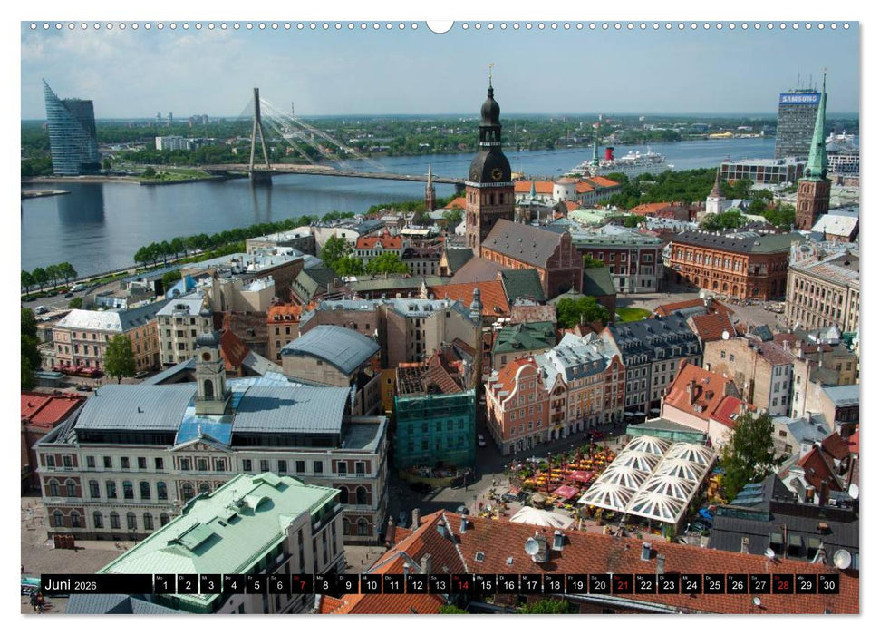 Lettlands Schönheiten (CALVENDO Premium Wandkalender 2026)