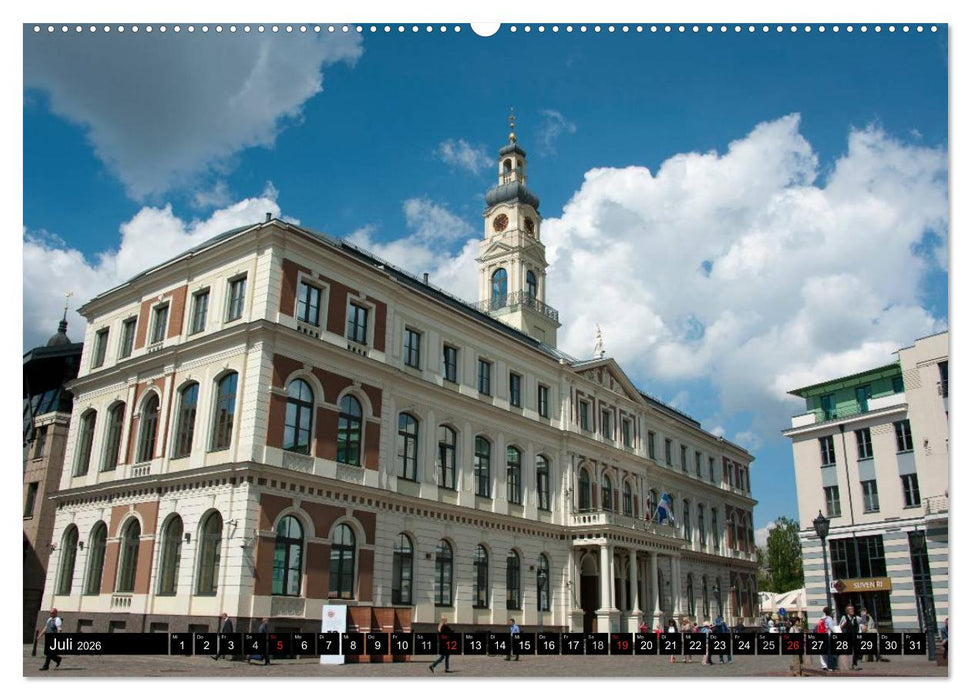 Lettlands Schönheiten (CALVENDO Premium Wandkalender 2026)