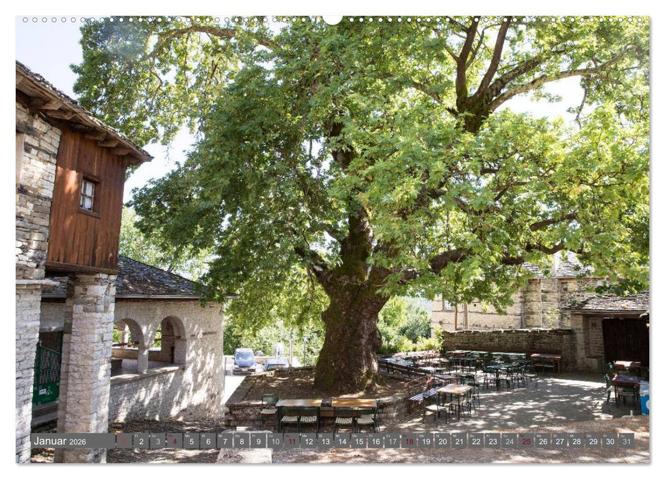 Griechenland 2026 - Zagorochoria und Vikos-Schlucht (CALVENDO Premium Wandkalender 2026)