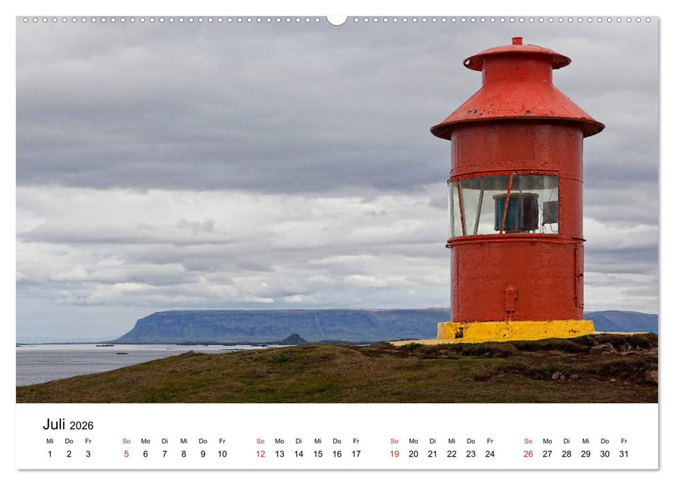 Leuchttürme der Welt (CALVENDO Premium Wandkalender 2026)