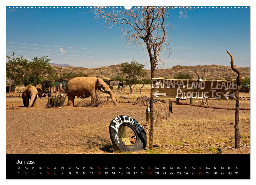 Namibia - Schöne Ansichten (CALVENDO Premium Wandkalender 2026)