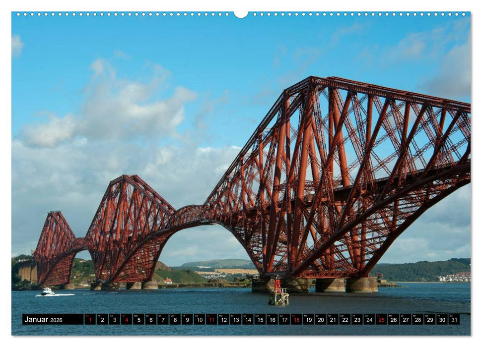 Schottland (CALVENDO Premium Wandkalender 2026)