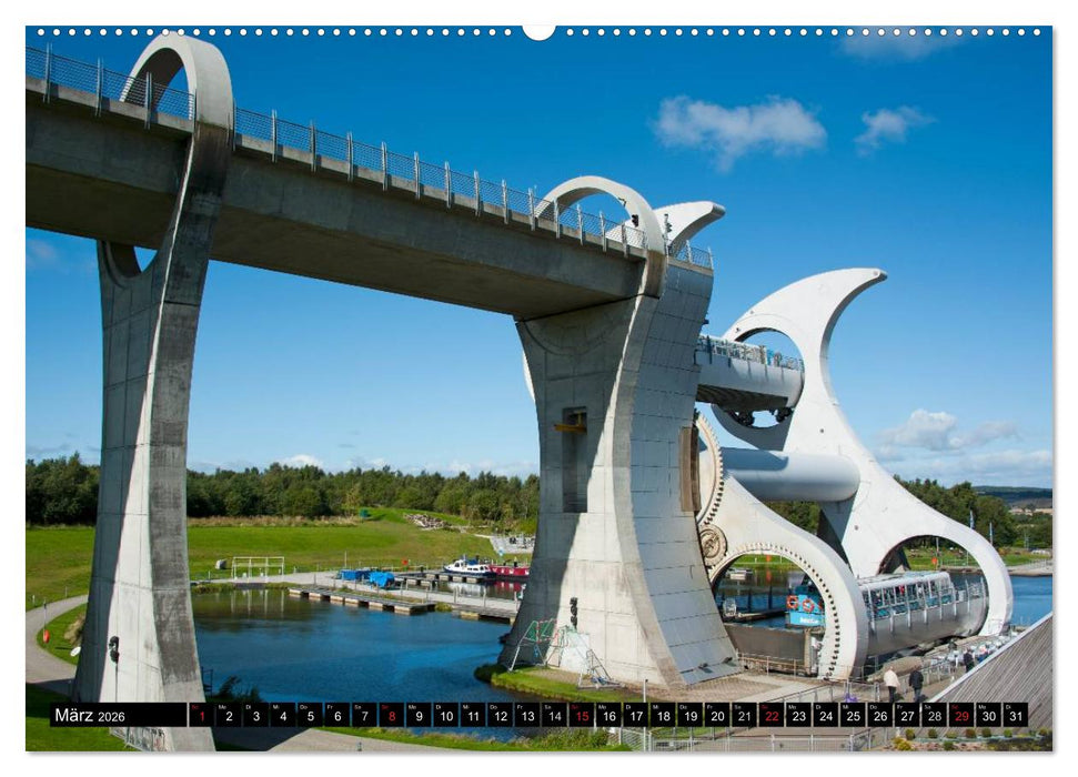 Schottland (CALVENDO Premium Wandkalender 2026)
