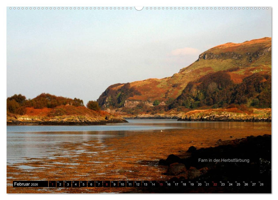 Schottland und Edinburgh (CALVENDO Premium Wandkalender 2026)