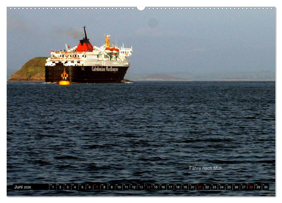 Schottland und Edinburgh (CALVENDO Premium Wandkalender 2026)