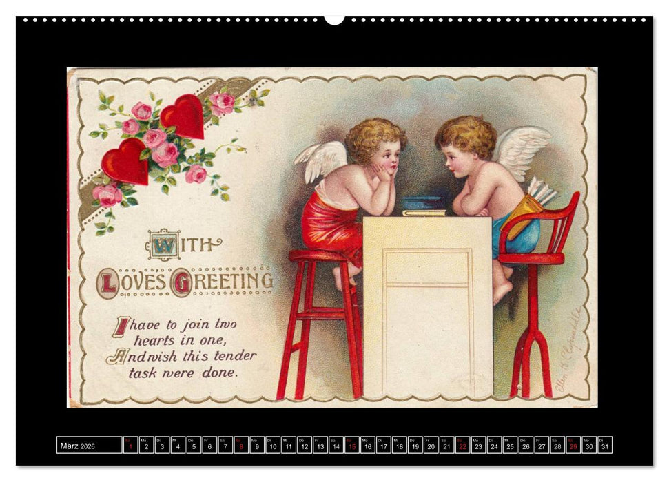 Liebesboten (CALVENDO Premium Wandkalender 2026)