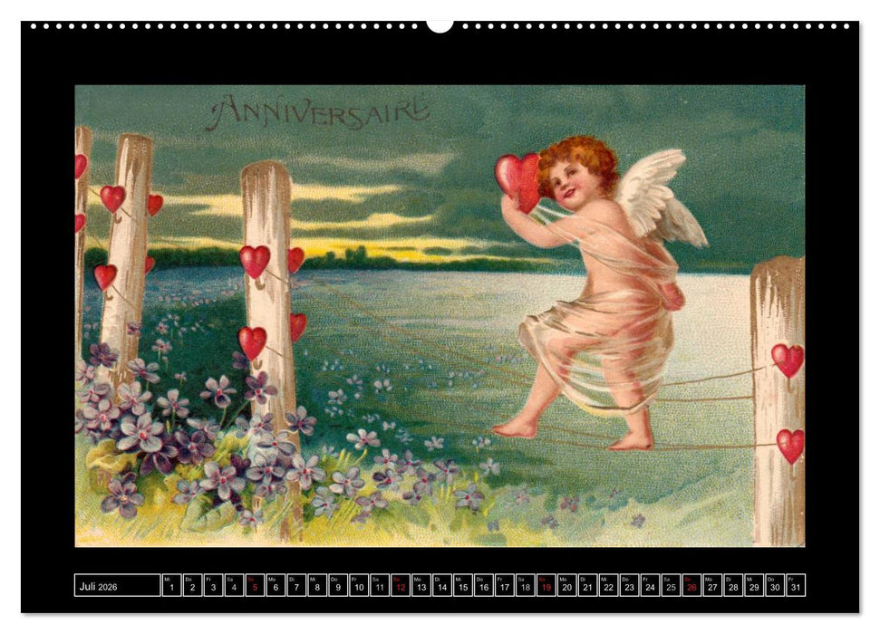 Liebesboten (CALVENDO Premium Wandkalender 2026)