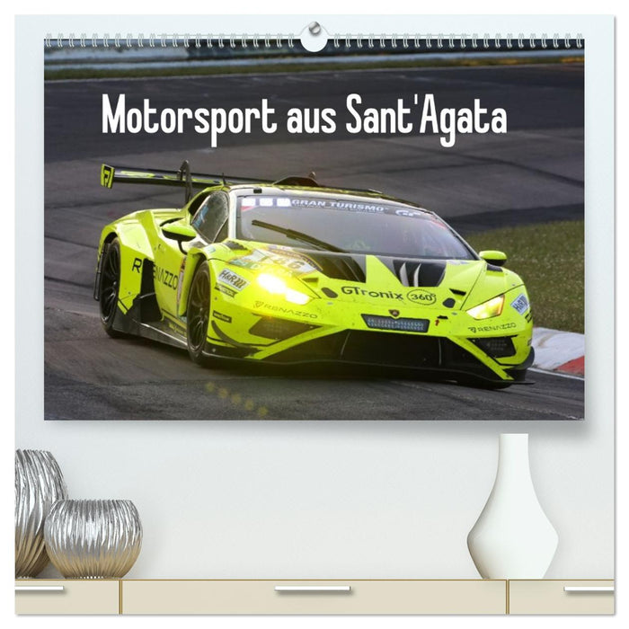 Motorsport aus Sant’Agata (CALVENDO Premium Wandkalender 2026)