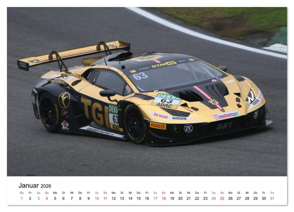 Motorsport aus Sant’Agata (CALVENDO Premium Wandkalender 2026)
