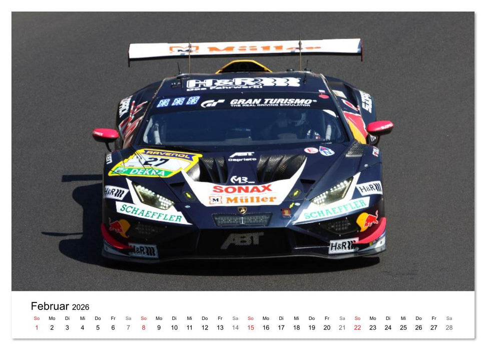 Motorsport aus Sant’Agata (CALVENDO Premium Wandkalender 2026)