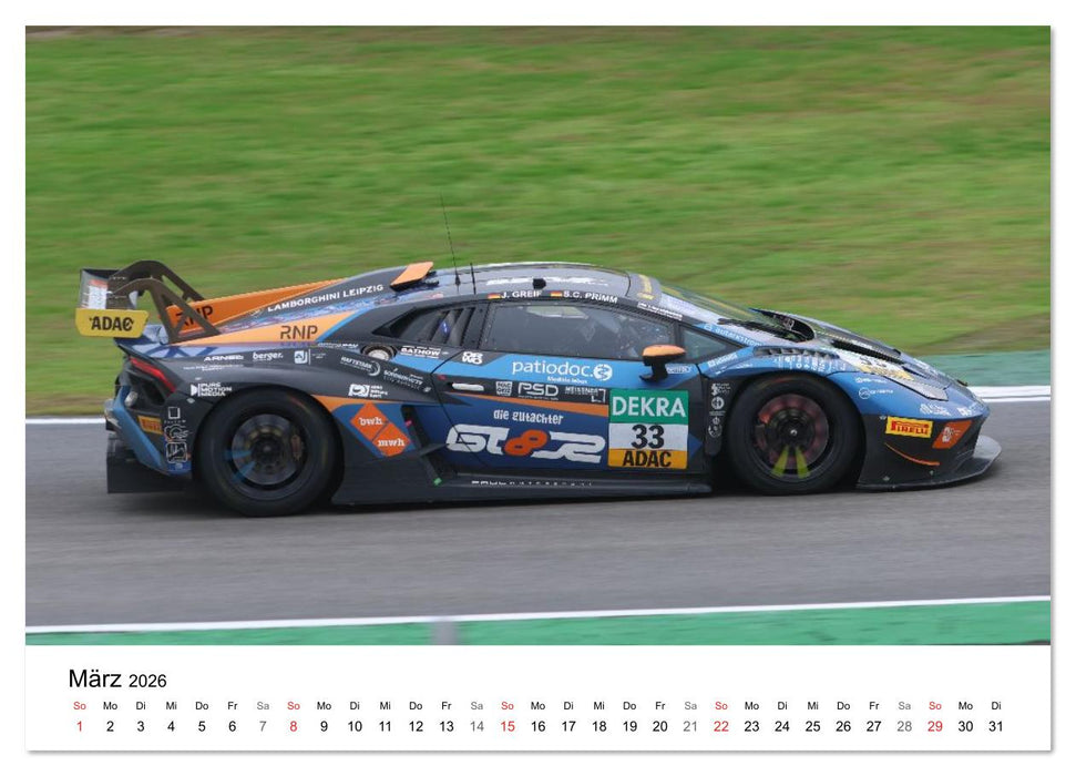 Motorsport aus Sant’Agata (CALVENDO Premium Wandkalender 2026)