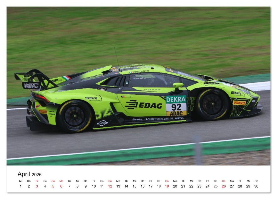 Motorsport aus Sant’Agata (CALVENDO Premium Wandkalender 2026)