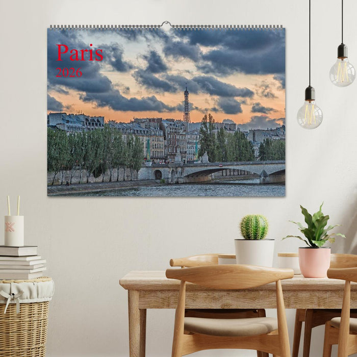 Paris (CALVENDO Wandkalender 2026)