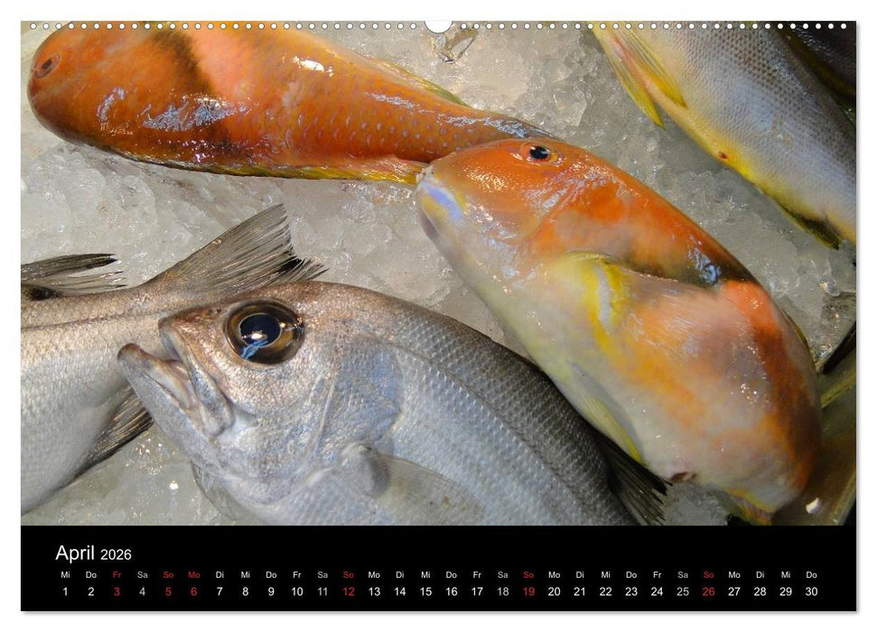 Taiwan kulinarisch erleben (CALVENDO Wandkalender 2026)