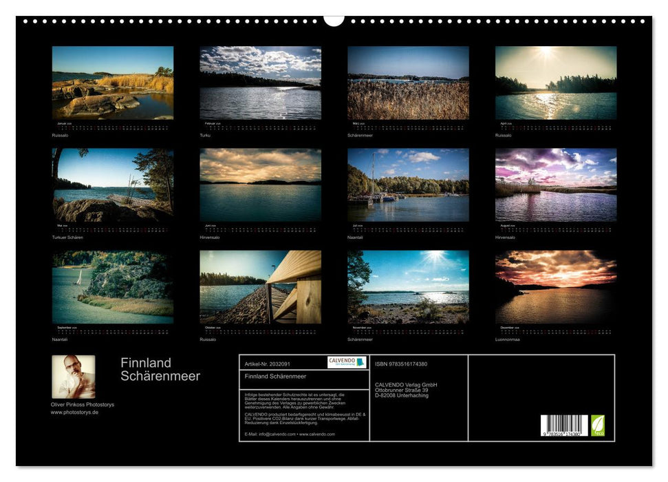 Finnland Schärenmeer (CALVENDO Wandkalender 2026)