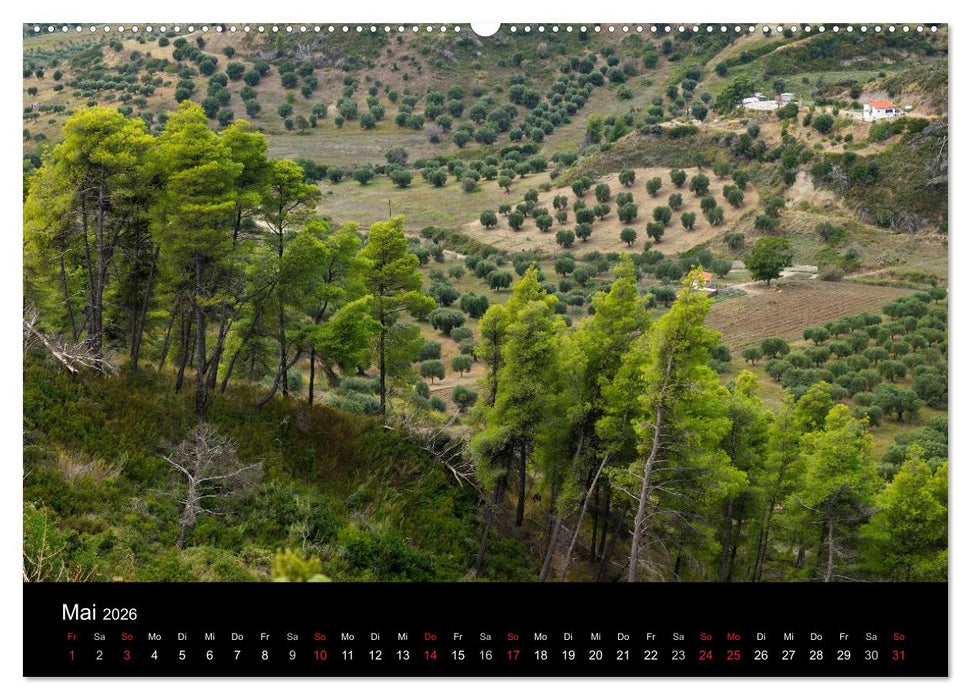 Chalkidiki: Kassandra, Sithonia, Athos (CALVENDO Wandkalender 2026)