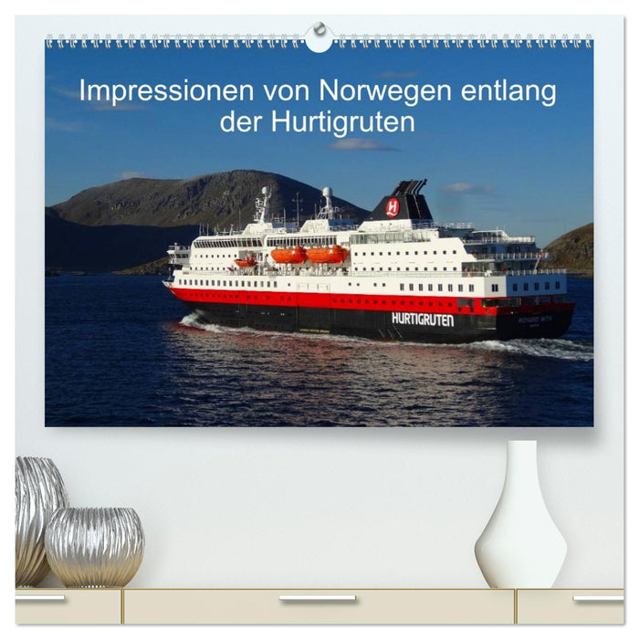 Impressionen von Norwegen entlang der Hurtigruten (CALVENDO Premium Wandkalender 2026)