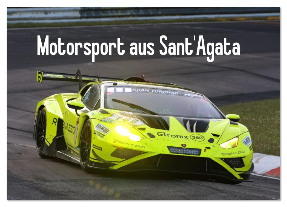 Motorsport aus Sant’Agata (CALVENDO Wandkalender 2026)