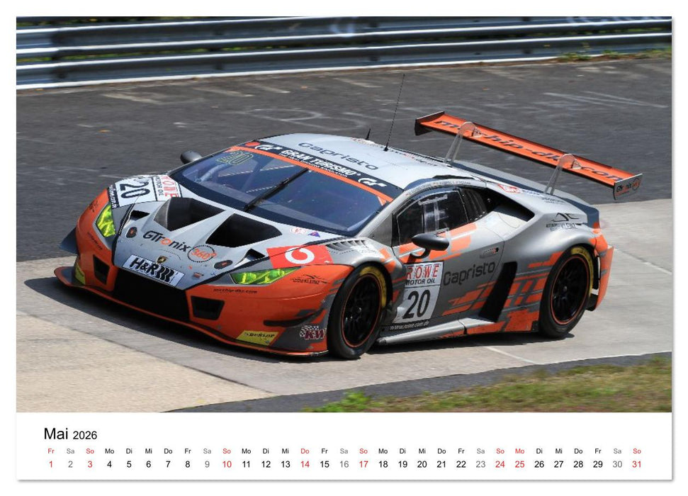 Motorsport aus Sant’Agata (CALVENDO Wandkalender 2026)
