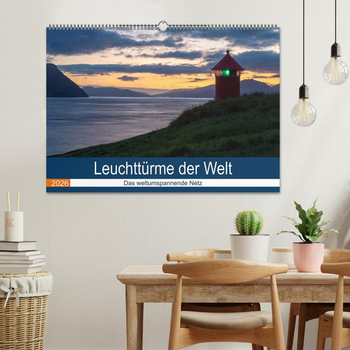 Leuchttürme der Welt (CALVENDO Wandkalender 2026)