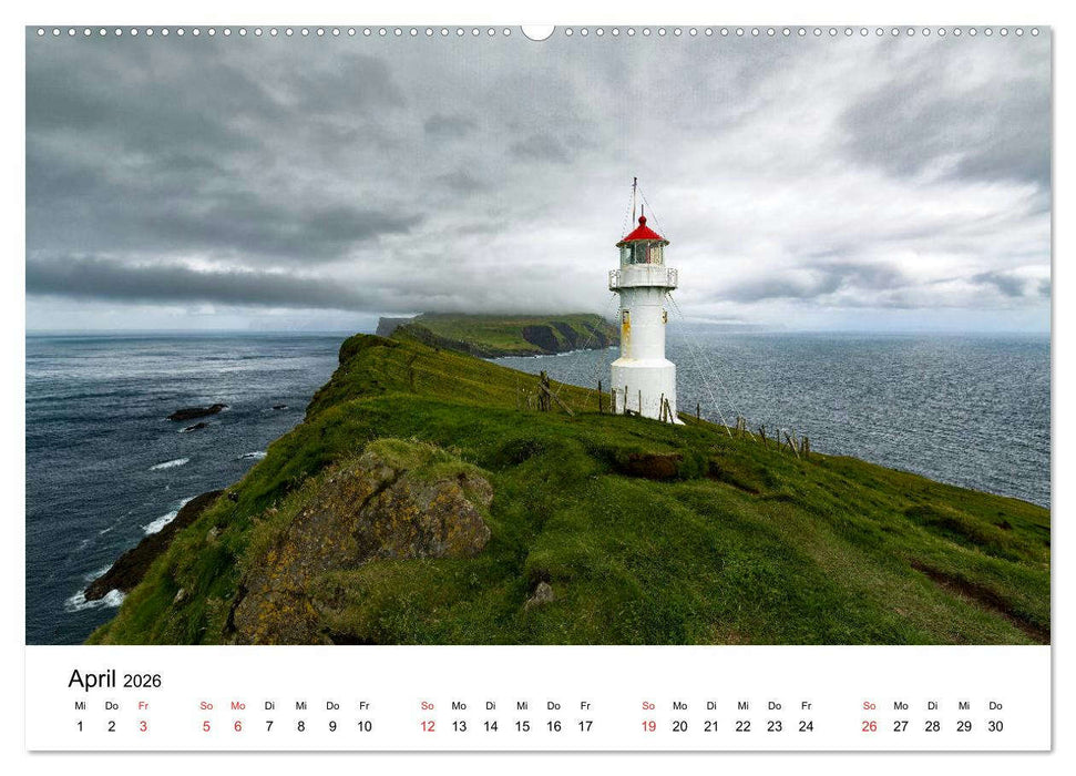 Leuchttürme der Welt (CALVENDO Wandkalender 2026)