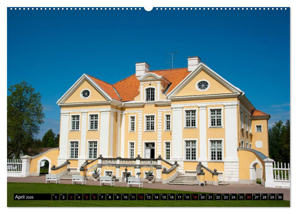 Estlands Schönheiten (CALVENDO Wandkalender 2026)