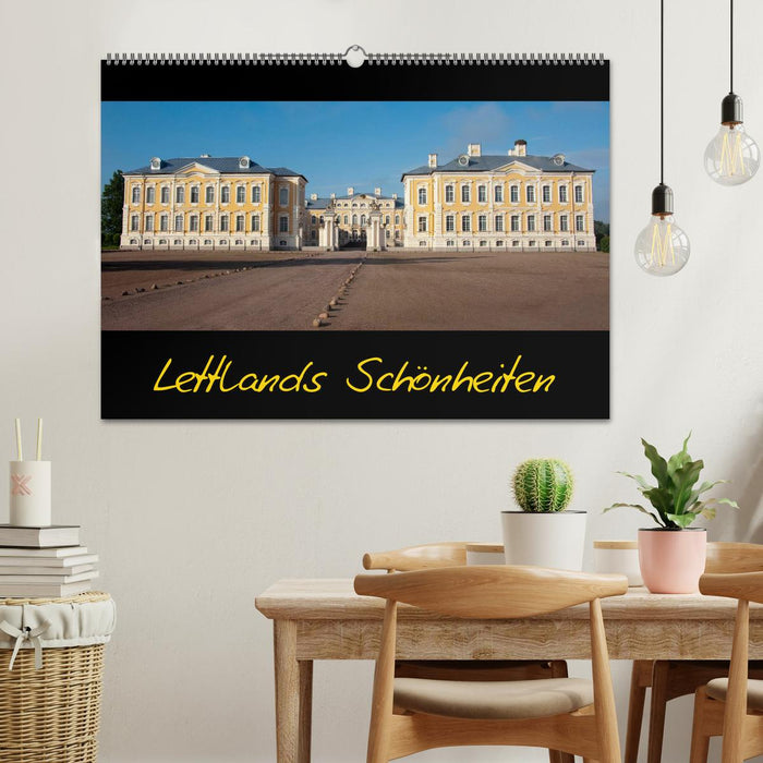 Lettlands Schönheiten (CALVENDO Wandkalender 2026)