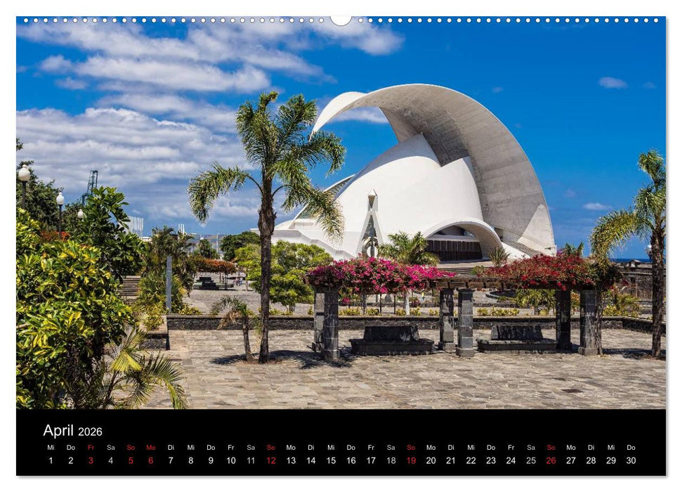 Teneriffa (CALVENDO Wandkalender 2026)