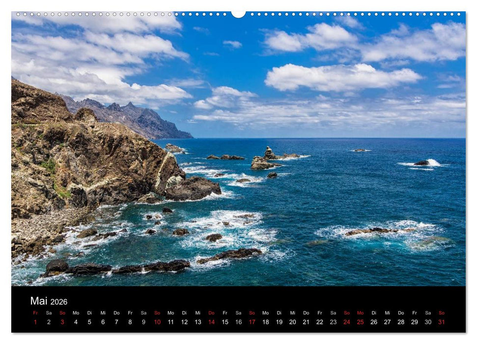 Teneriffa (CALVENDO Wandkalender 2026)