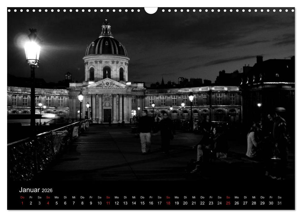 BLACK 'N WHITE (CALVENDO Wandkalender 2026)