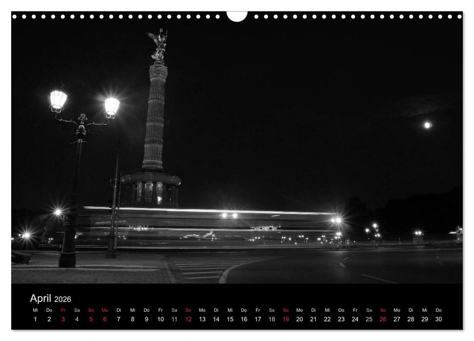BLACK 'N WHITE (CALVENDO Wandkalender 2026)