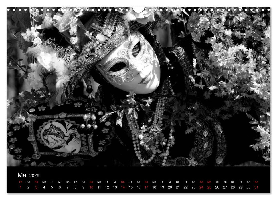 BLACK 'N WHITE (CALVENDO Wandkalender 2026)