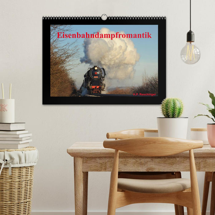 Eisenbahndampfromantik (CALVENDO Wandkalender 2026)