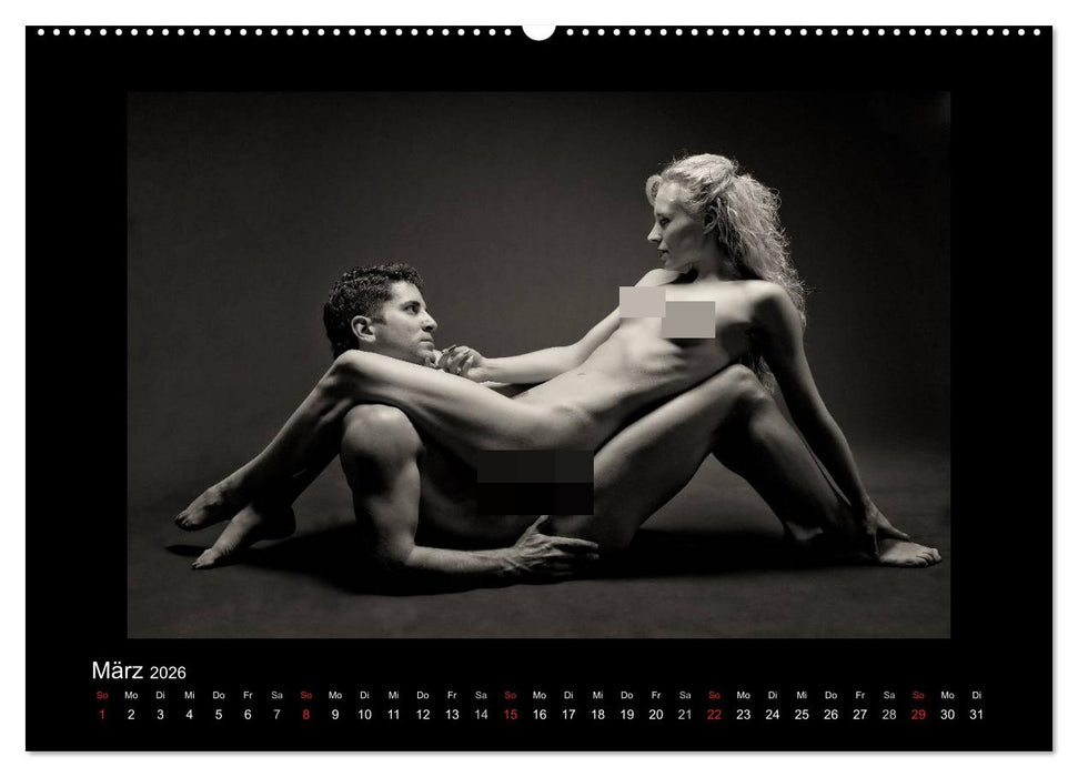 Schönheiten in schwarz-weiss (CALVENDO Wandkalender 2026)