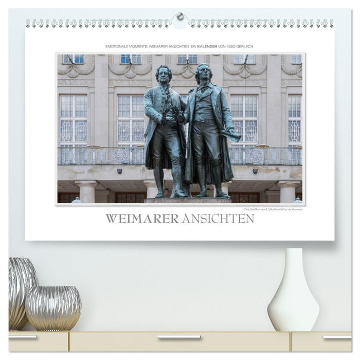 Emotionale Momente: Weimarer Ansichten. (CALVENDO Premium Wandkalender 2026)