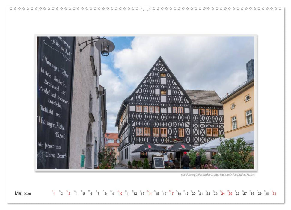 Emotionale Momente: Weimarer Ansichten. (CALVENDO Premium Wandkalender 2026)