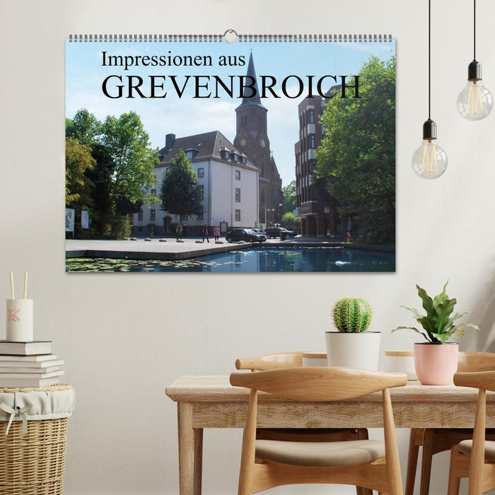Impressionen aus Grevenbroich (CALVENDO Wandkalender 2026)