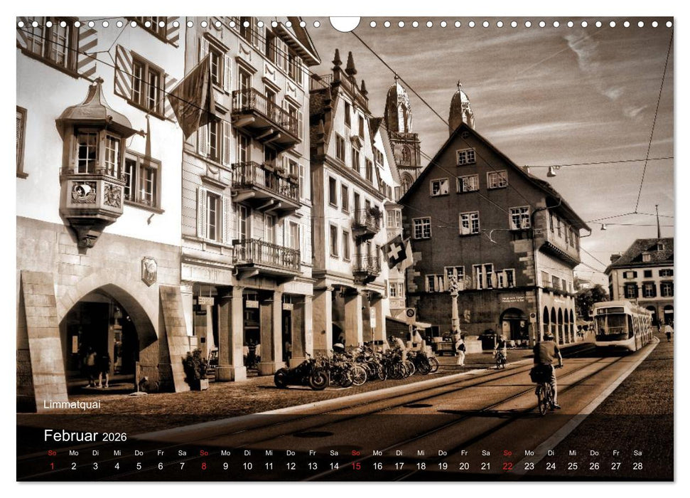 Gutes altes Zürich (CALVENDO Wandkalender 2026)